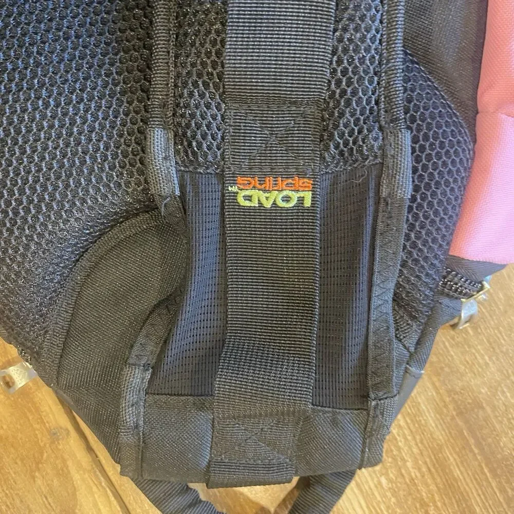 *Adidas Backpack Sling, Shoulder, Cross Body - Load Spring - Black/Pink VGC